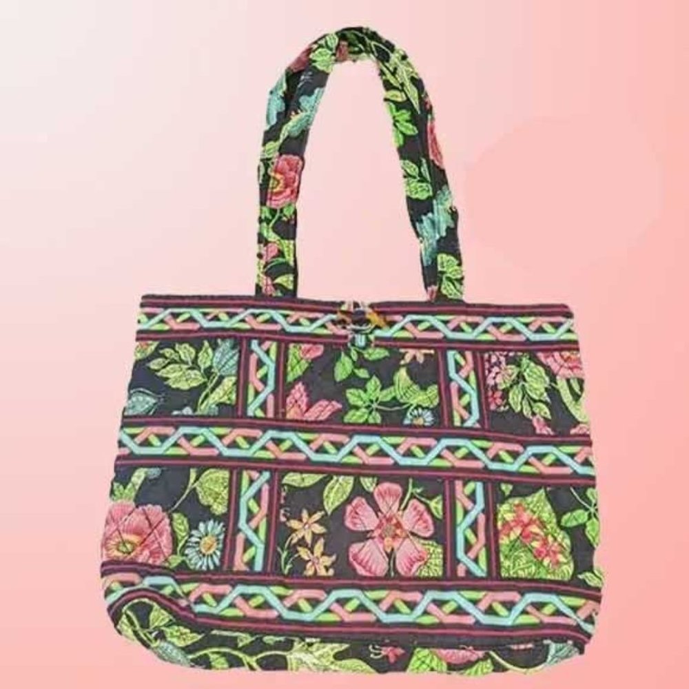 VERA BRADLEY BOTANICA TOTE: EUC